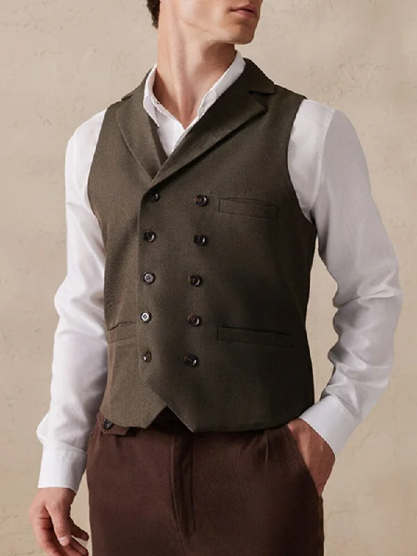 Vintage Double-Breasted Vest