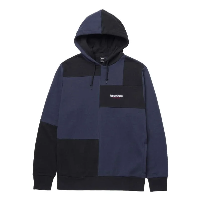 HUF ARRAY P/O HOODIE-NAVY BLAZER