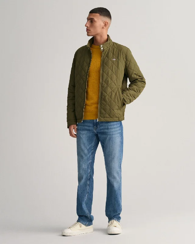 GANT - Quilted Windcheater - Juniper Green