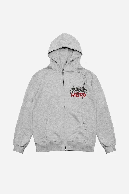 Hoodie Zip Bones