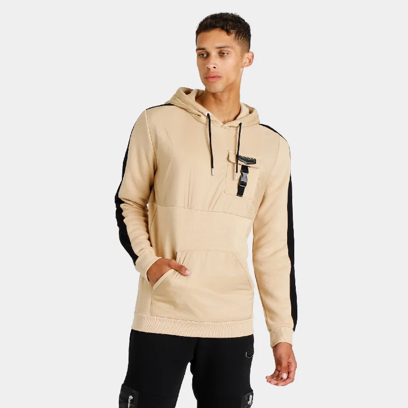 Supply & Demand Illusion Pullover Hoodie / Tan