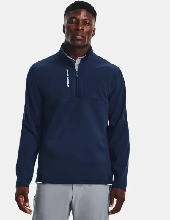 Under Armour - UA Storm Daytona Sweatshirt, Half Zip, Navy (XL Only)