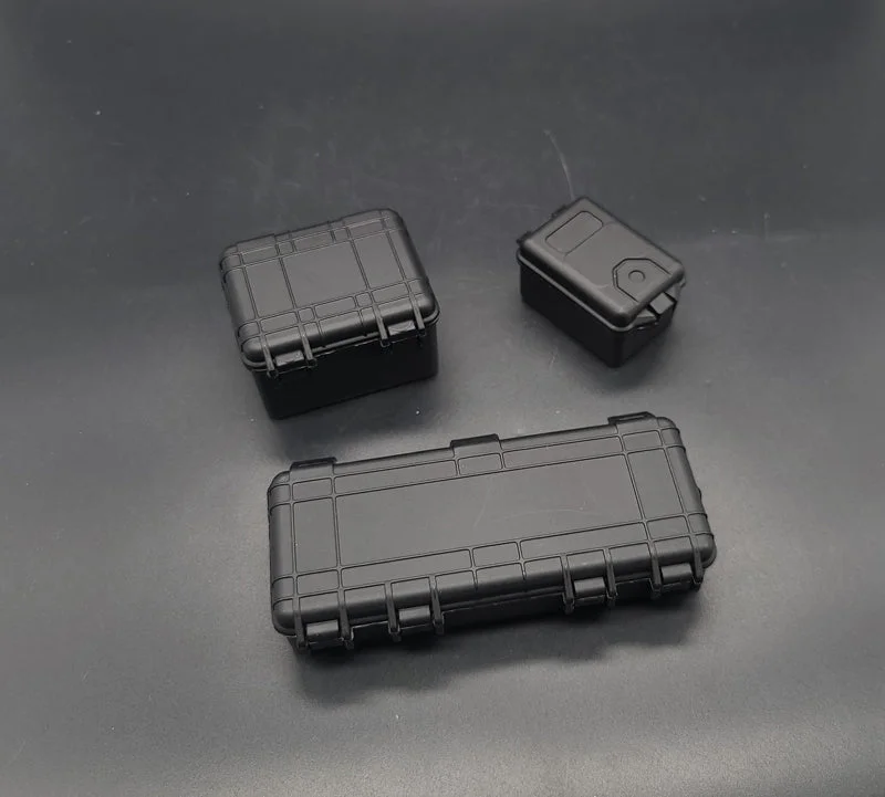 1/12 Weapon Box Equipment Storage Boxes (Set of 3) - Suitable for 6'" Inch Action Figures