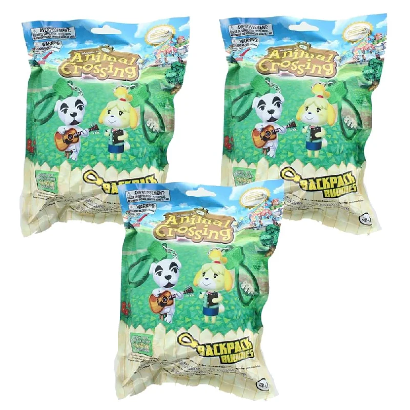 Animal Crossing Blind Bagged 2-Inch Figure Hanger Lot of 3