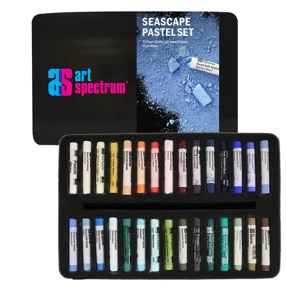 Art Spectrum Soft Pastels Set Of 30 Seascape Set