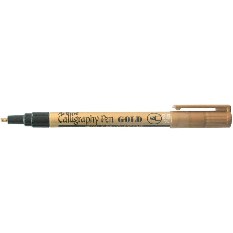 Artline 993 Metallic 2.5mm Calligraphy Markers