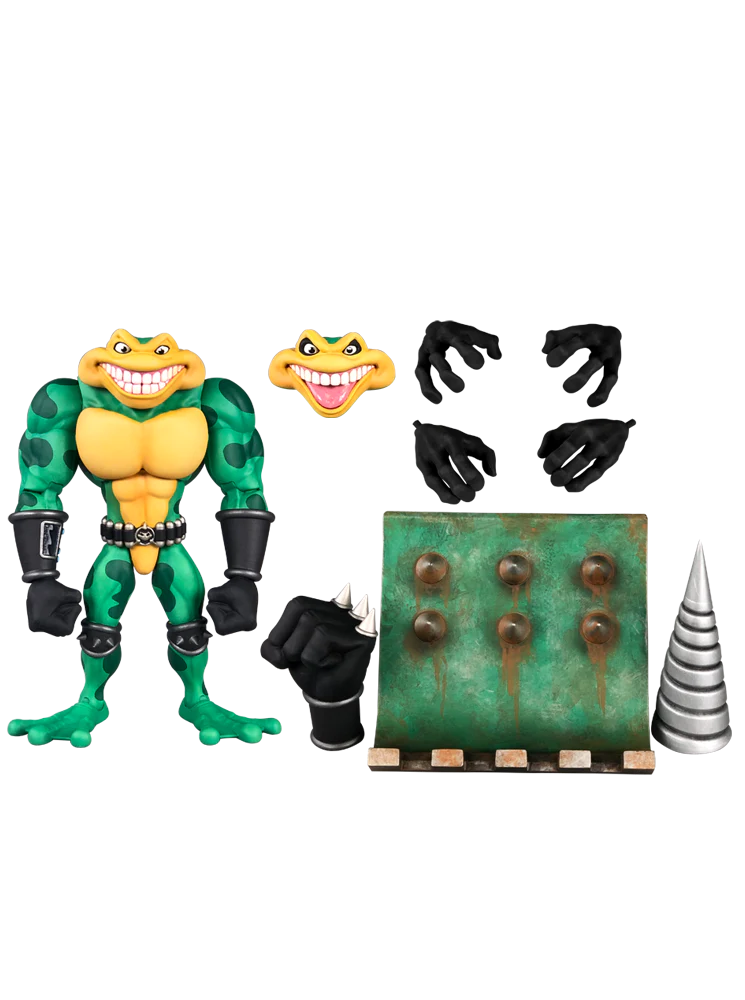 Battletoads Wave 1 Zitz 6" Inch Action Figure - Premium DNA Toys