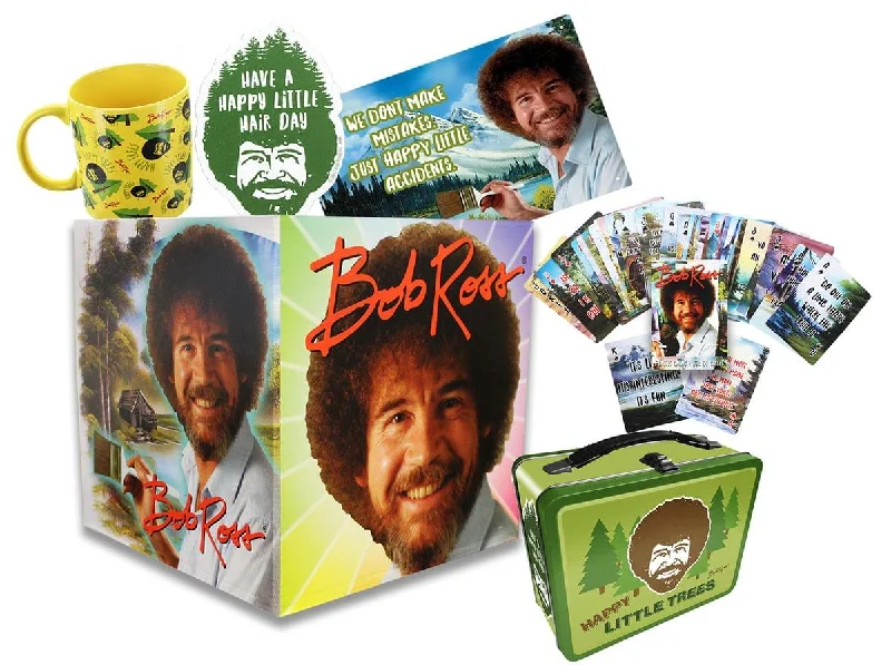 Bob Ross LookSee Box Includes 6 Themed Items w/ Collectible LookSee Box