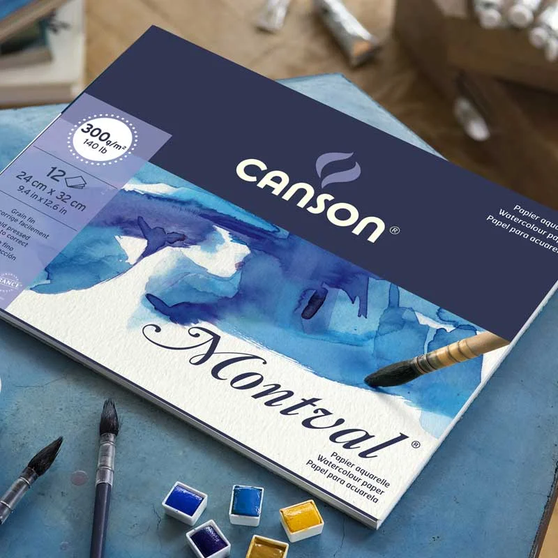 Canson Montval 50x65cm 300gsm Paper Pack of 10 Sheets