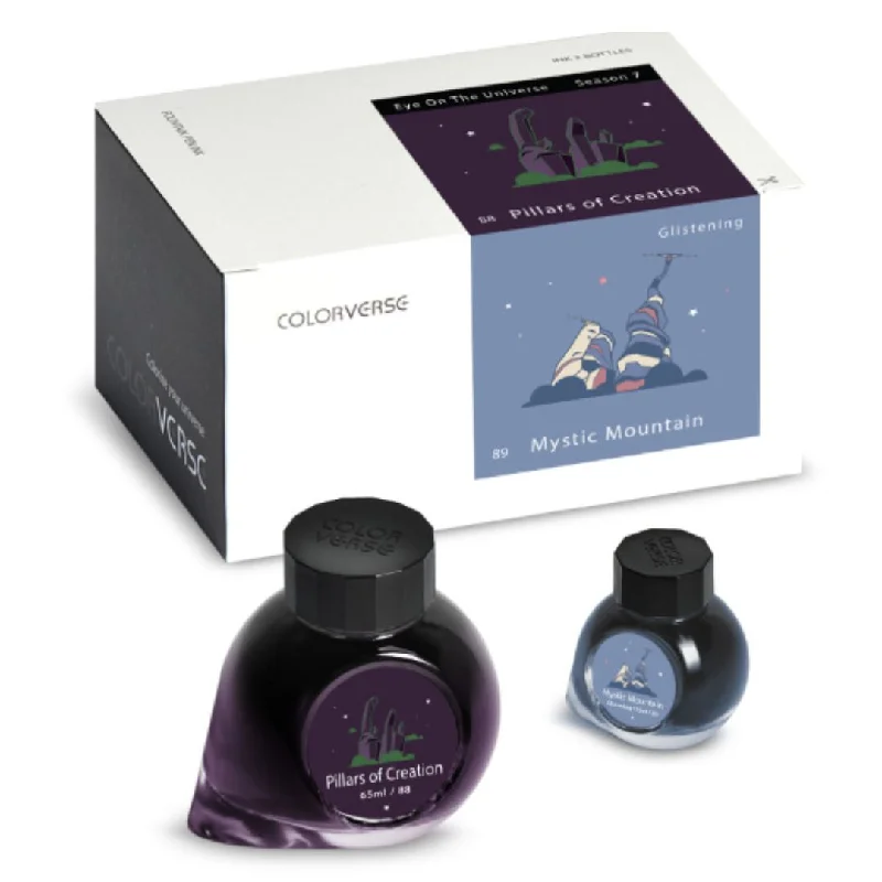 Colorverse Ink Eye On Universe Creation & Mystic Mountain-Pack of 2