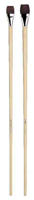 da Vinci TOP-ACRYL Series 7188 Synthetic Flat Brushes - 100cm Handle