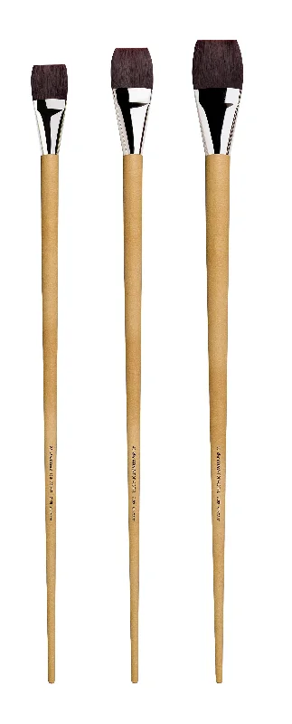 da Vinci TOP-ACRYL Series 7189 Synthetic Flat Brushes - 60cm Handle
