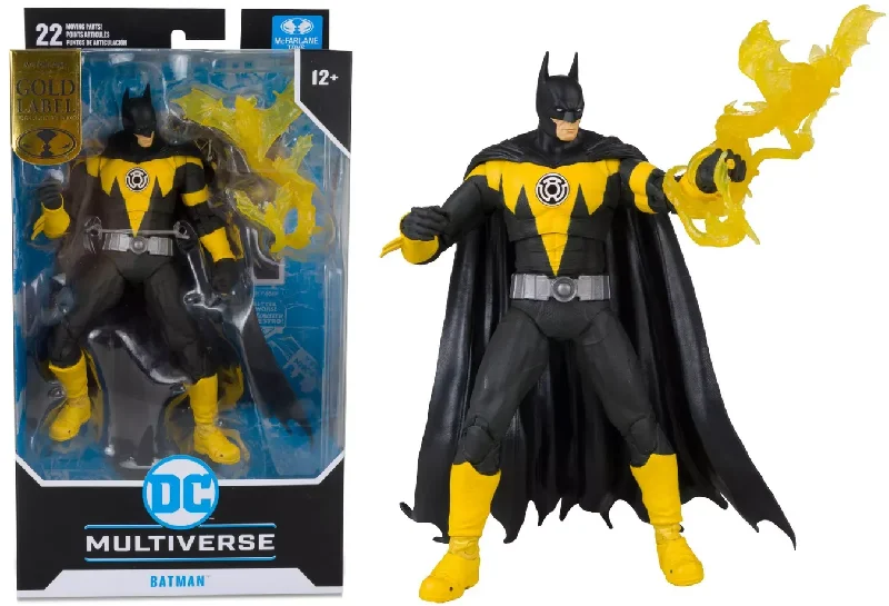 DC Multiverse Batman (Sinestro Corps) (Gold Label) 7" Inch Scale Action Figure - McFarlane Toys (Target Exclusive)