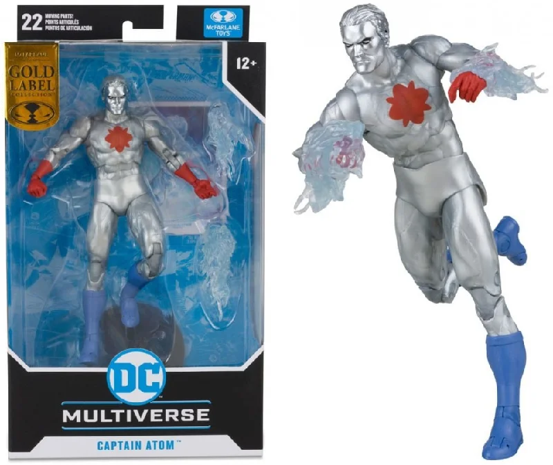DC Multiverse Captain Atom (New 52) (Gold Label) 7" Inch Scale Action Figure - McFarlane Toys