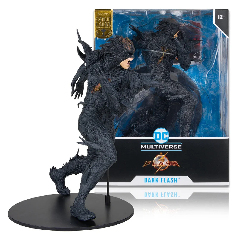 DC Multiverse  Dark Flash (Gold Label) (The Flash Movie) 12" Inch Statue - McFarlane Toys (McFarlane Toys Store Exclusive)