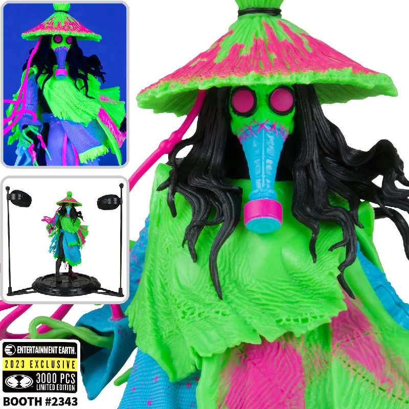 DC Multiverse Scarecrow Infinite Frontier Black Light Gold Label 7" Inch Scale Action Figure - McFarlane Toys (Entertainment Earth Exclusive)