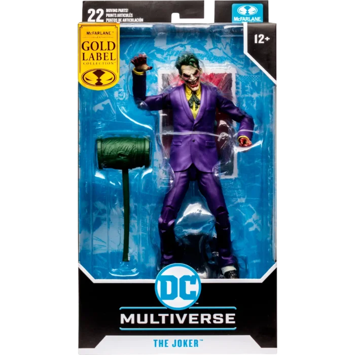DC Multiverse The Joker (DC vs. Vampires) (Gold Label) 7" Inch Scale Action Figure - McFarlane Toys