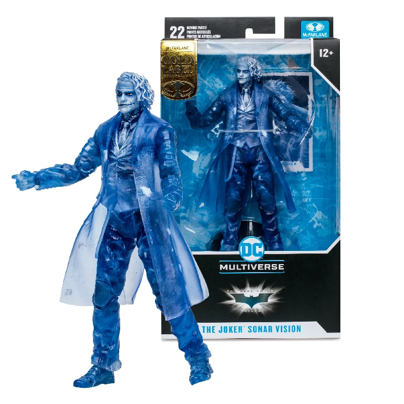 DC Multiverse The Joker (The Dark Knight) (Sonar Vision Variant) (Gold Label) 7" Inch Scale Action Figure - McFarlane Toys