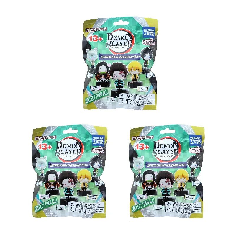 Demon Slayer Nitotan Mini Figure Mystery Pack | 3 Units