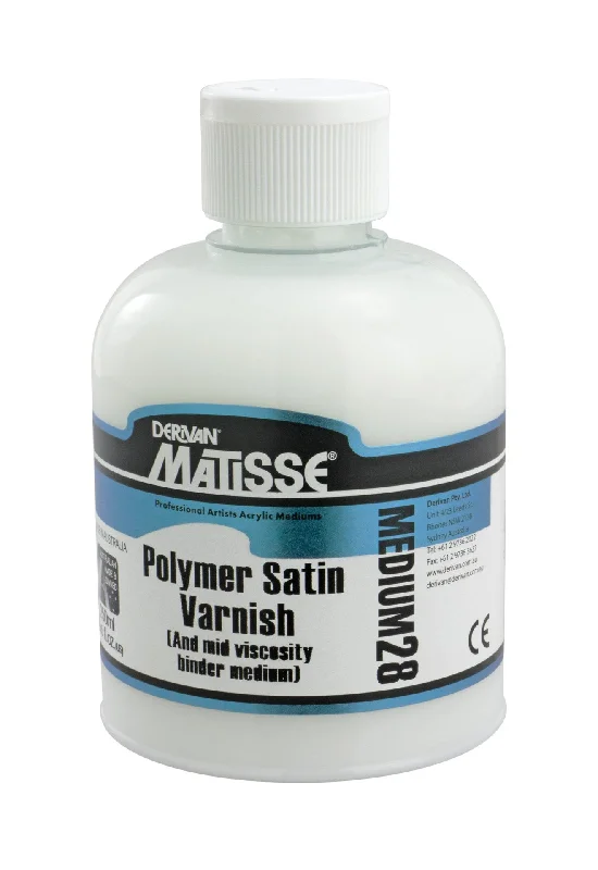 Derivan Matisse Mm28 Polymer Satin Varnish