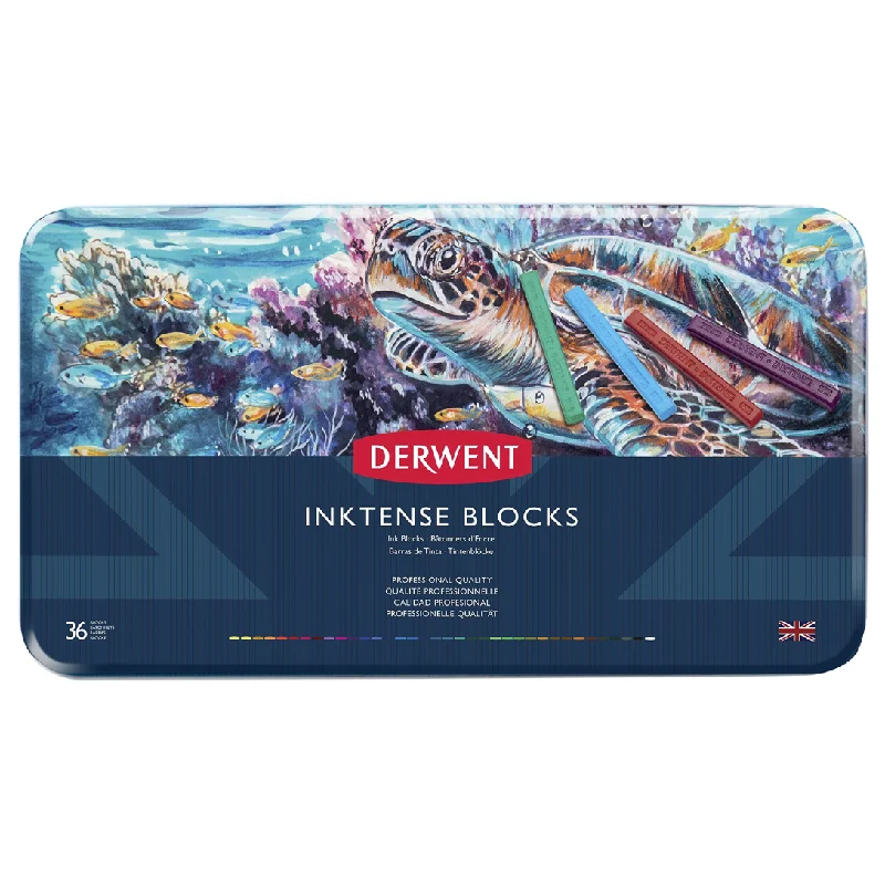 Derwent Inktense Blocks Tin of 36