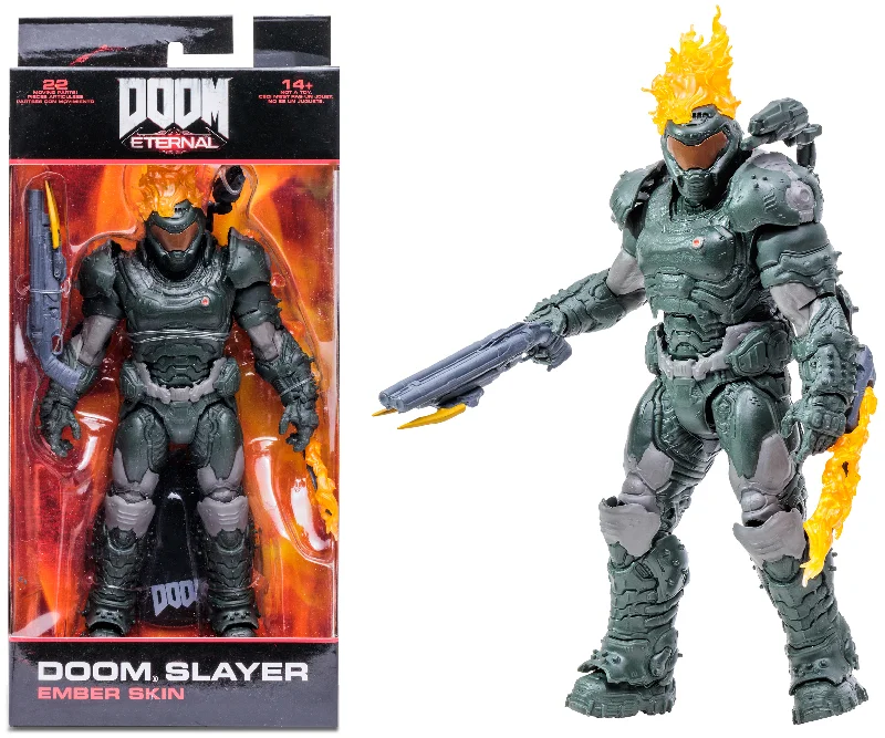 Doom Slayer (Ember Skin) 7" Inch Scale Action Figure - McFarlane Toys