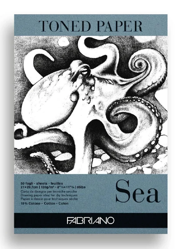 Fabriano Toned 120gsm Sea Pads