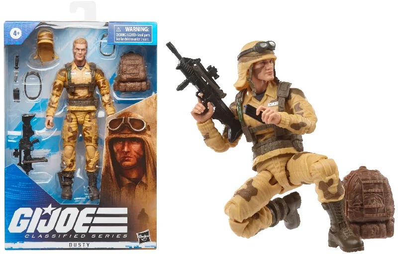 G.I. Joe Classified Series Dusty 6" Inch Scale Action Figure - Hasbro