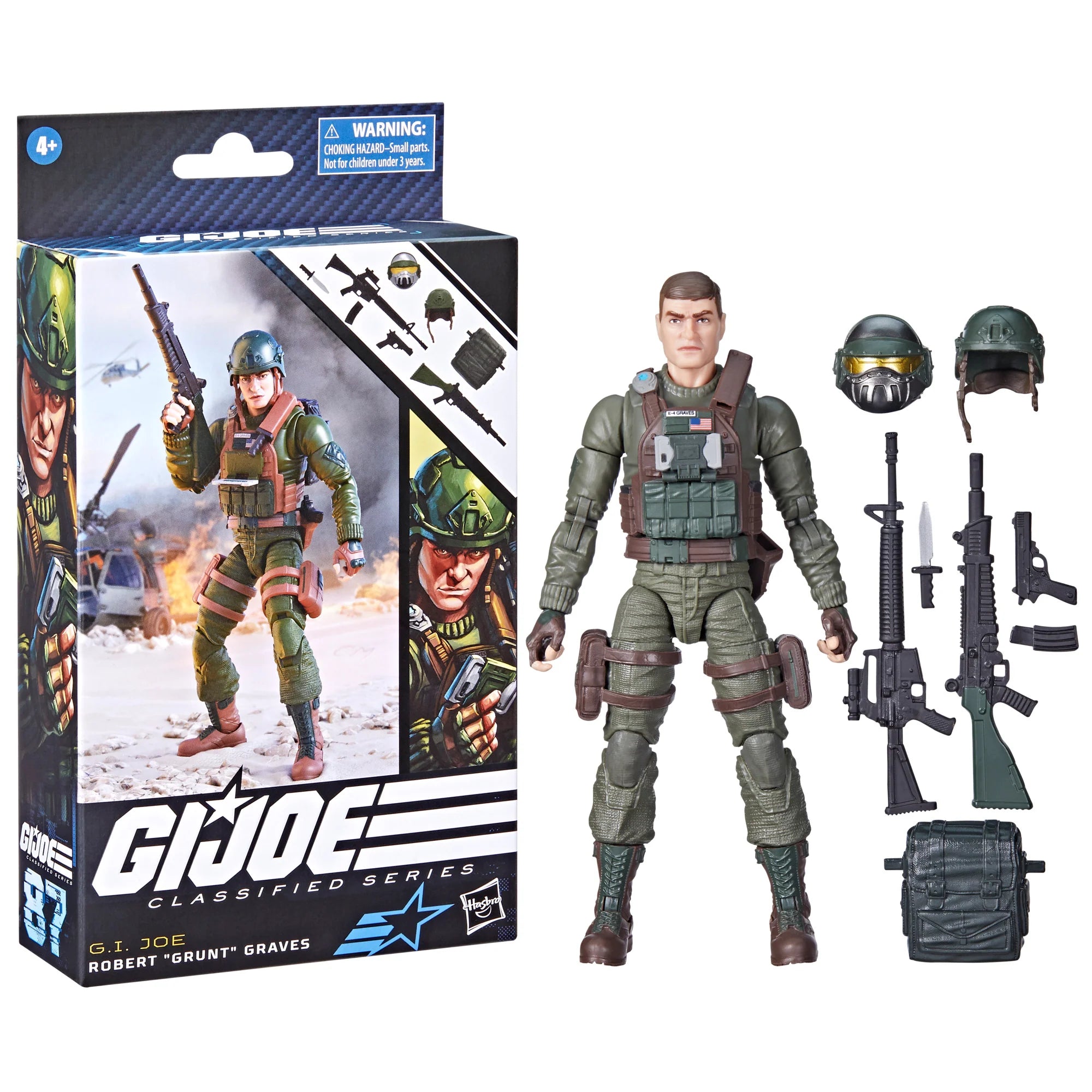 G.I. Joe Classified Series Robert "Grunt" Graves, 87 6" Inch Action Figure - Hasbro *IMPORT STOCK* G.I. Joe Classified Series Robert "Grunt" Graves, 87 6" Inch Action Figure - Hasbro *IMPORT STOCK*