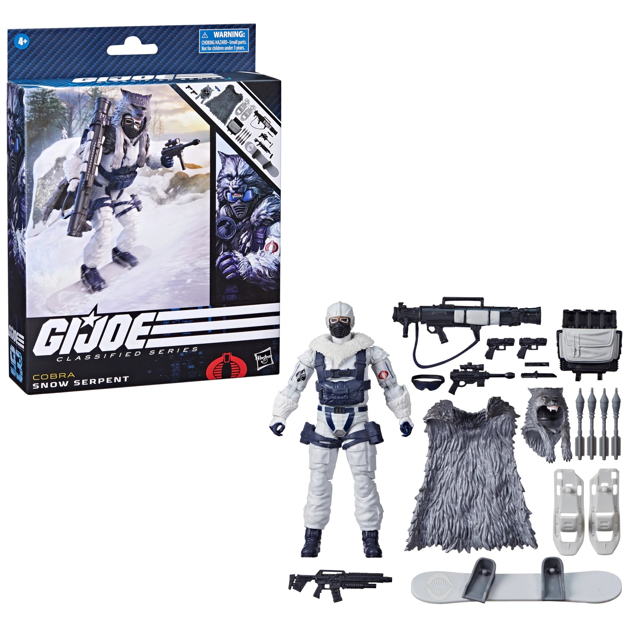 G.I. Joe Classified Series Snow Serpent 93 (Deluxe) 6" Inch Action Figure - Hasbro *IMPORT STOCK* G.I. Joe Classified Series Snow Serpent 93 (Deluxe) 6" Inch Action Figure - Hasbro *IMPORT STOCK*
