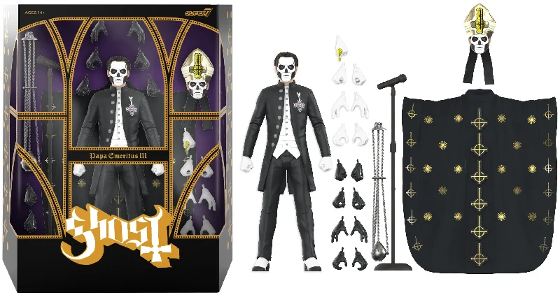 Ghost ULTIMATES! Wave 3 - Papa Emeritus III 7" Inch Action Figure - Super7