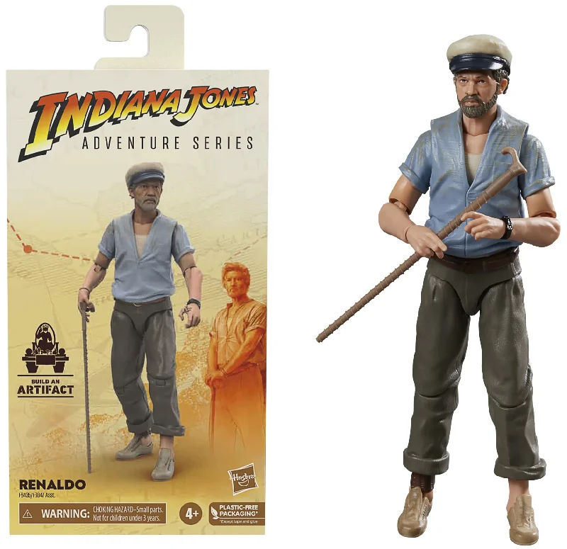 Indiana Jones Adventure Series Renaldo 6" Inch Scale Action Figure - Hasbro