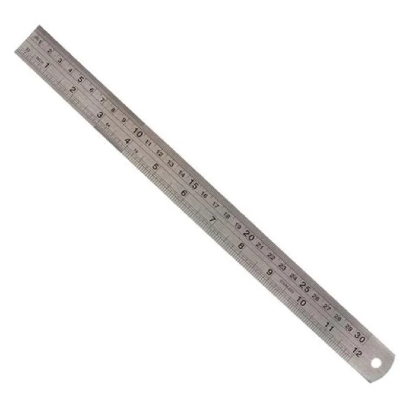 Khyati Stainless Steel Ruler 30cm
