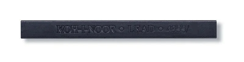 Koh-I-Noor Black Drawing Leads - Pack Of 18