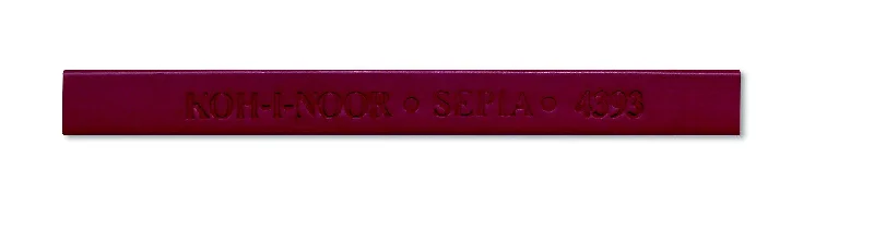 Koh-I-Noor Compressed Chalk Russet Sepia - Pack Of 18
