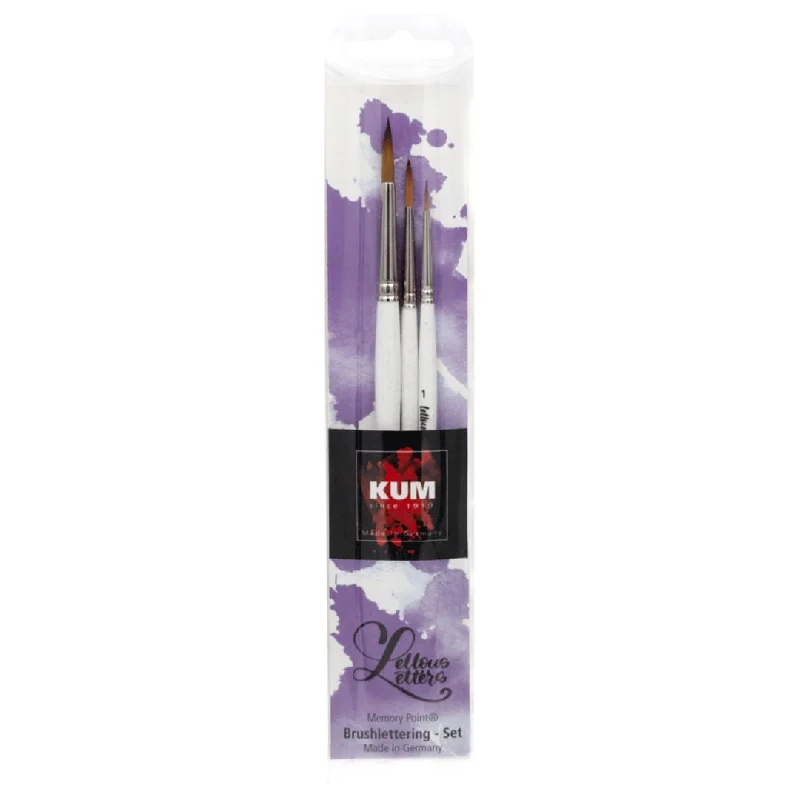 Kum Lellous Lettering Watercolour Brush Set