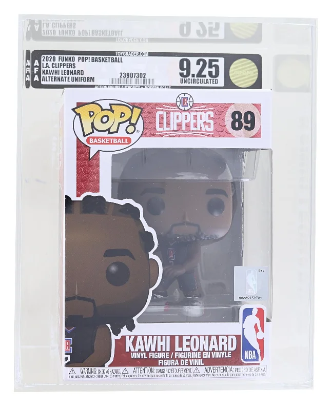 LA Clippers NBA Funko POP Vinyl Figure | Kawhi Leonard (Alternate) Graded AFA 9.25