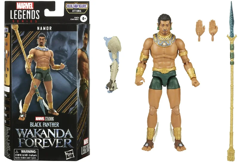 Marvel Legends Black Panther Wakanda Forever Namor (Attuma BAF) 6" Inch Action Figure - Hasbro