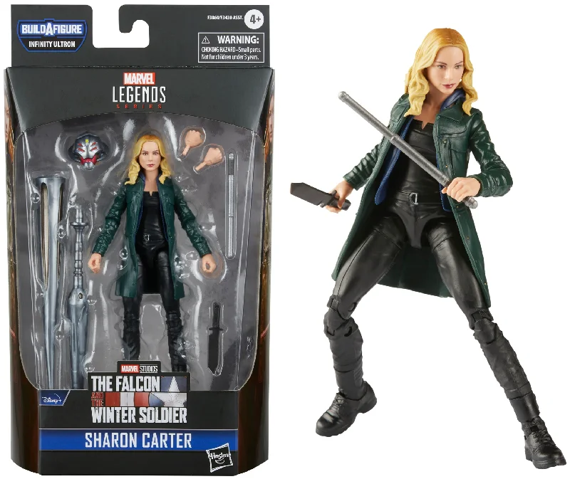 Marvel Legends Disney Plus Sharon Carter (Infinity Ultron BAF) 6" Inch Action Figure - Hasbro