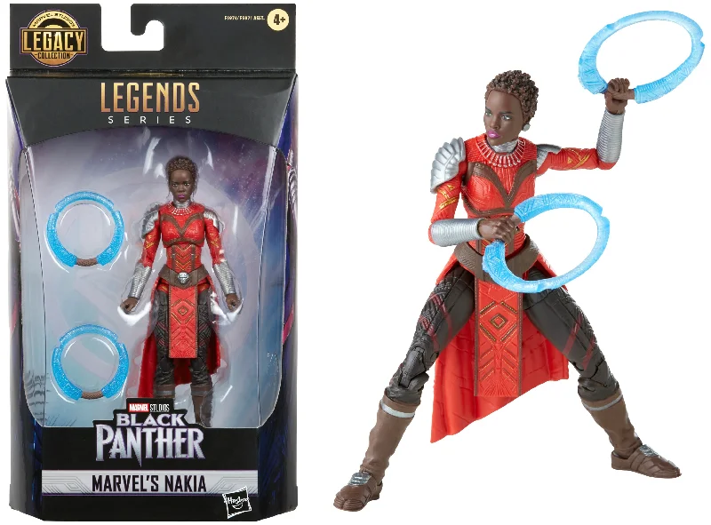 Marvel Legends Legacy Series Black Panther Nakia 6" Inch Action Figure - Hasbro