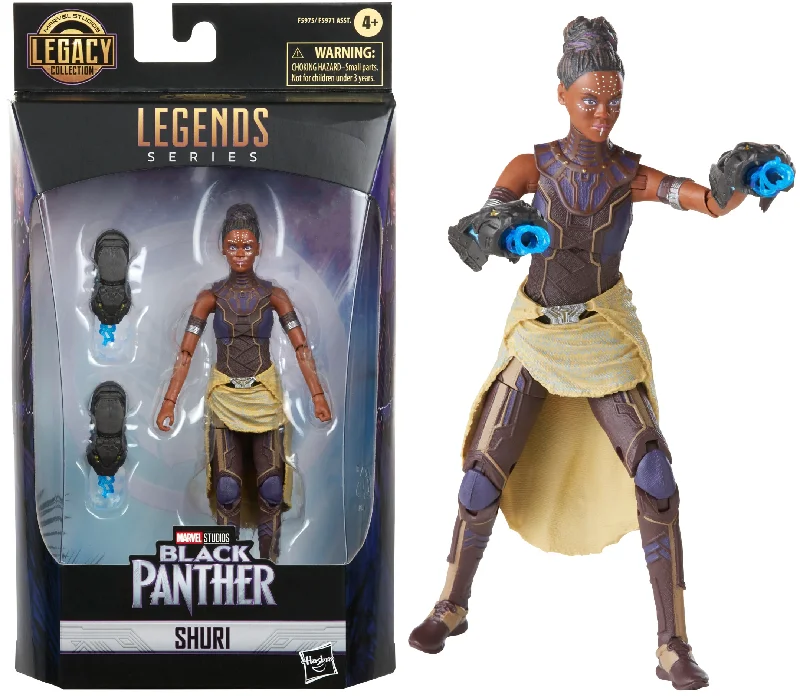 Marvel Legends Legacy Series Black Panther Shuri 6" Inch Action Figure - Hasbro