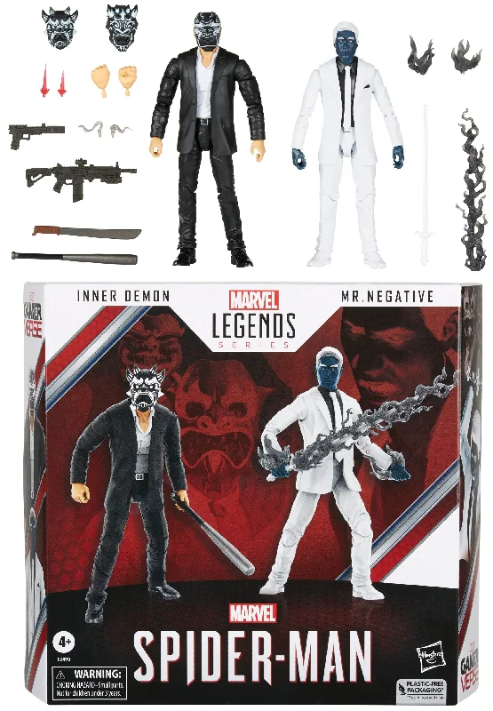 Marvel Legends Series Marvel Gamerverse Inner Demon and Mr. Negative Figures - Hasbro