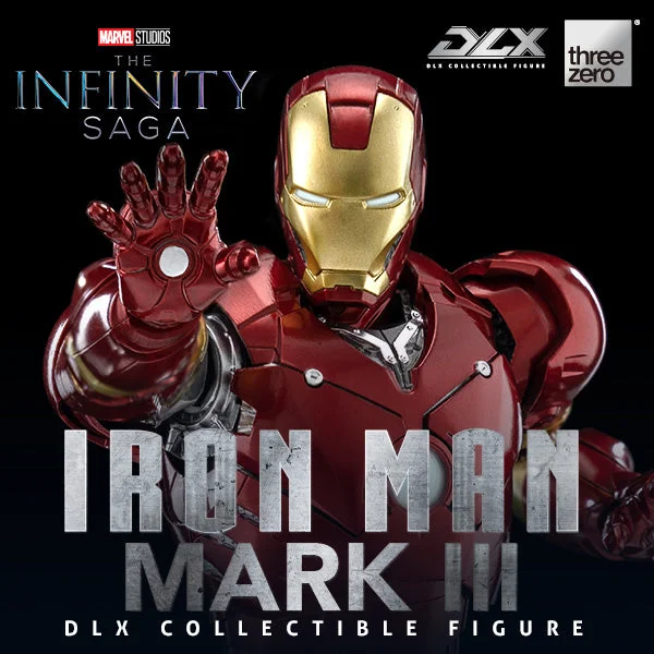 Marvel Studios: The Infinity Saga Iron Man Mark 3 DLX 1:12 Scale Action Figure - Threezero