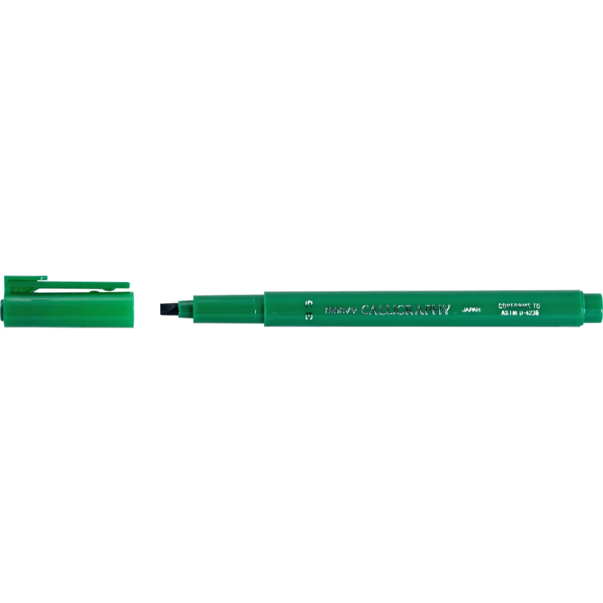 Marvy 3.5mm Green Calligraphy Pen