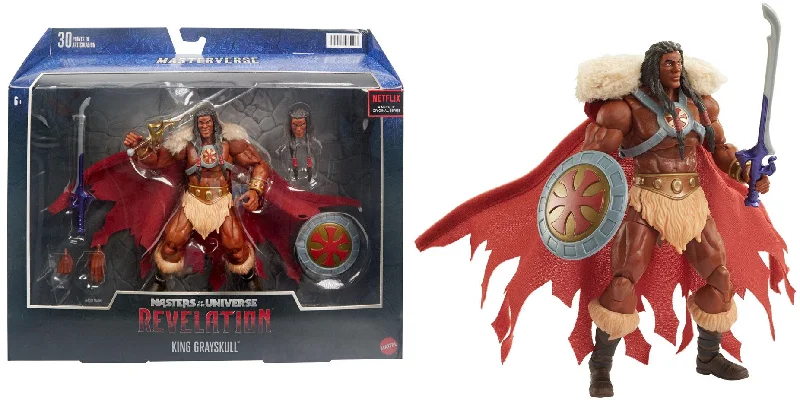 Masters of the Universe Masterverse Revelation Deluxe King Grayskull 7" Inch Action Figure - Mattel *SALE!*