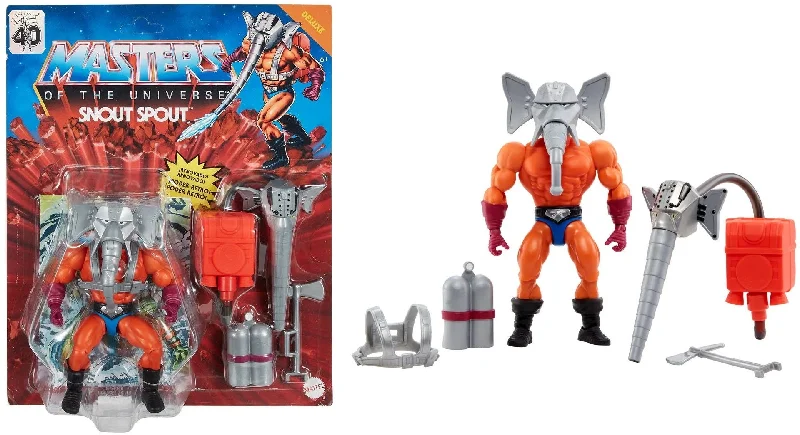 Masters of the Universe Origins Snout Spout Deluxe 5.5" Inch Action Figure - Mattel