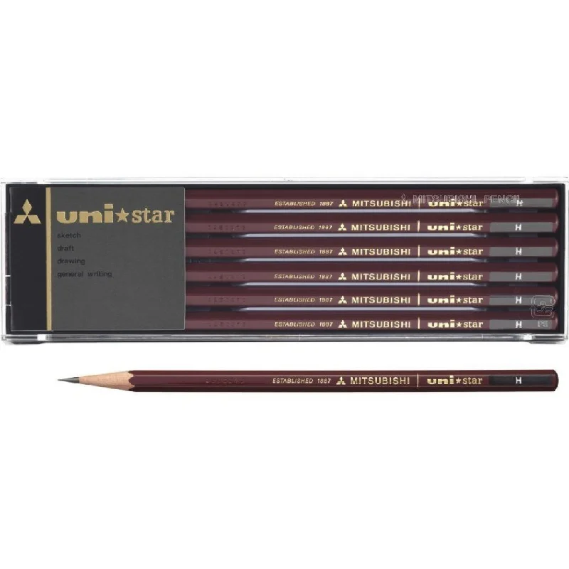 Uni Star Hexagonal Pencil