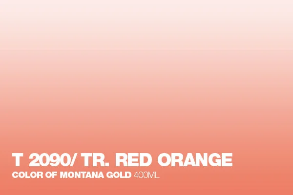 T2090 Transparent Red Orange