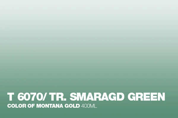 T6070 Transparent Smaragd Green