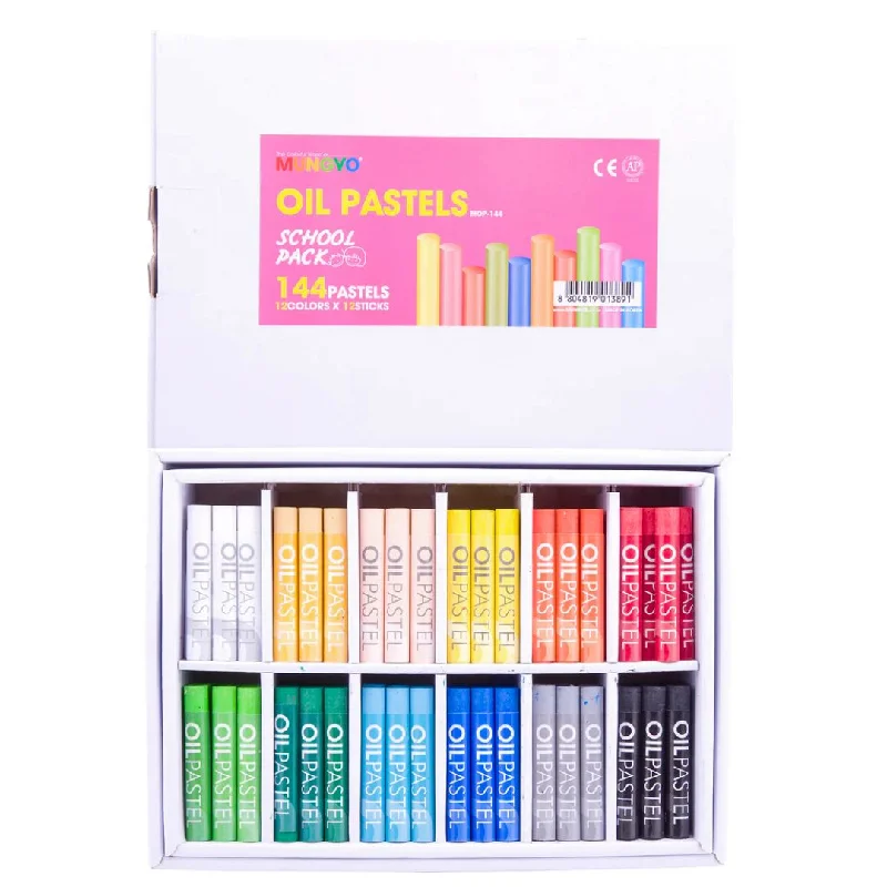 Mungyo Gallery Oil Pastels Class - Pack Of 144 Pastels